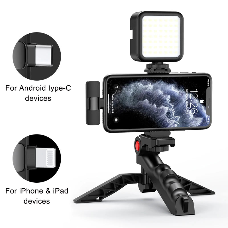 MAMEN Wireless Vlogging Kit Phone Tripod