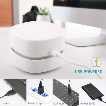 Portable Mini Desk Vacuum Cleaner For Desk Table Dust Catcher